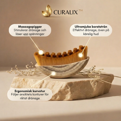 CURALIX ™-Lymfdränageborste för Ansiktet