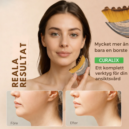 CURALIX ™-Lymfdränageborste för Ansiktet