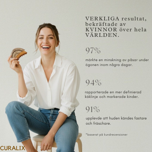 CURALIX ™-Lymfdränageborste för Ansiktet